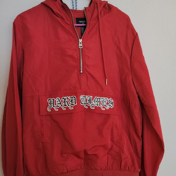 Forever 21 Hooded Jacket size Medium - Picture 2 of 7